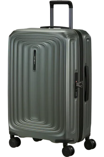 Mala de Viagem Média 69cm Expansível 4 Rodas Caqui Mate