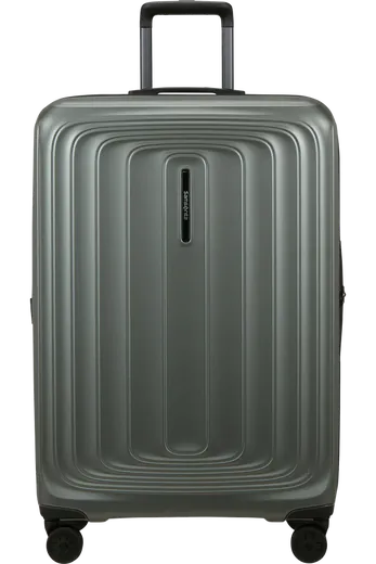 Mala de Viagem Grande 75cm Expansível 4 Rodas Caqui Mate