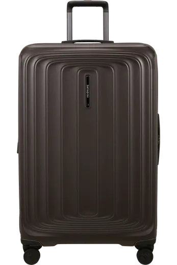 Mala de Viagem Extragrande 81cm Expansível 4 Rodas Castanho Mate