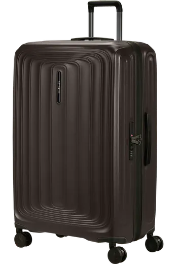 Mala de Viagem Extragrande 81cm Expansível 4 Rodas Castanho Mate