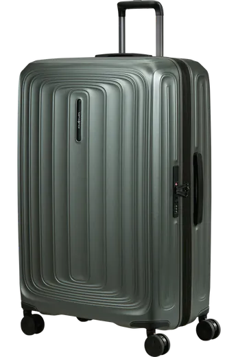 Mala de Viagem Extragrande 81cm Expansível 4 Rodas Caqui Mate