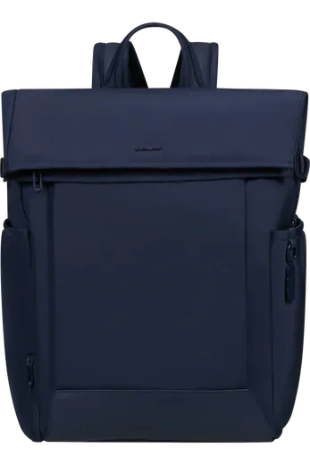 Mochila Rolltop para Portátil 15.6 Azul-Marinho