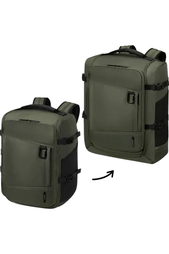 Mochila de Viagem Cabine 2 em 1 Verde Floresta 