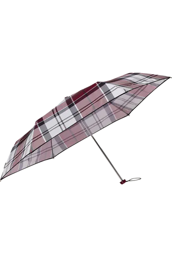 Guarda-Chuva Mini Desdobrável Manual Xadrez Vermeho Granada