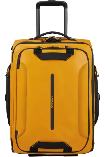 Saco de Viagem 55cm 2 Rodas Amarelo