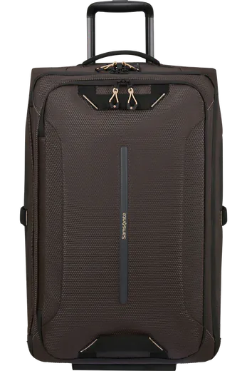 Saco de Viagem Médio 67cm 2 Rodas Castanho Café