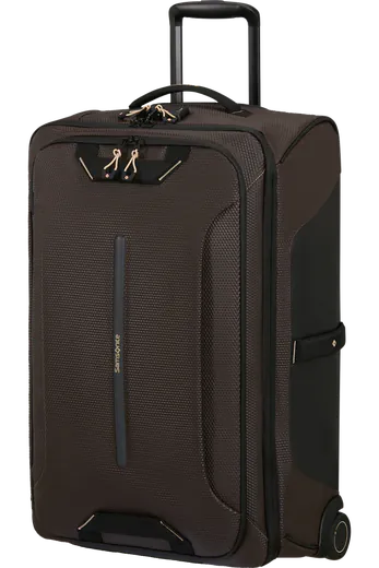 Saco de Viagem Médio 67cm 2 Rodas Castanho Café
