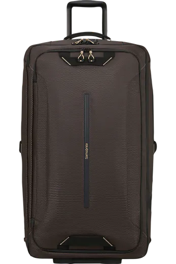 Saco de Viagem Grande 79cm 2 Rodas Castanho Café