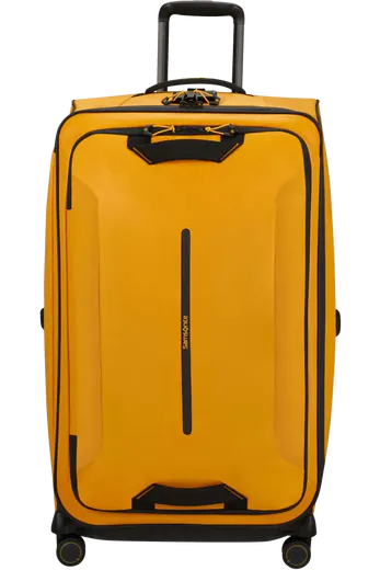Saco de Viagem Grande 79cm 4 Rodas Amarelo