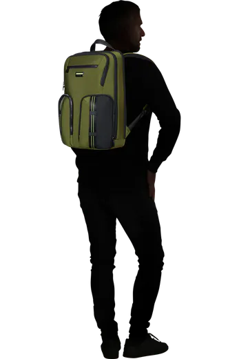 Mochila para Portátil 15.6 2 Bolsos Verde Wasabi
