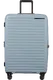 Mala de Viagem Grande 75cm Expansível 4 Rodas Azul Névoa - Restackd | Samsonite