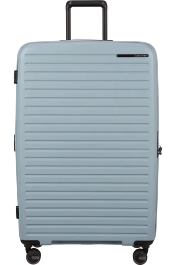 Mala de Viagem Extragrande 81cm Expansível 4 Rodas Azul Névoa