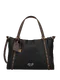 Mala Tote Média Preta/Castanha Mala Tote Média Preta/Castanha