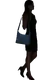 Bolsa de Ombro M 2 Bolsos Azul Escuro
