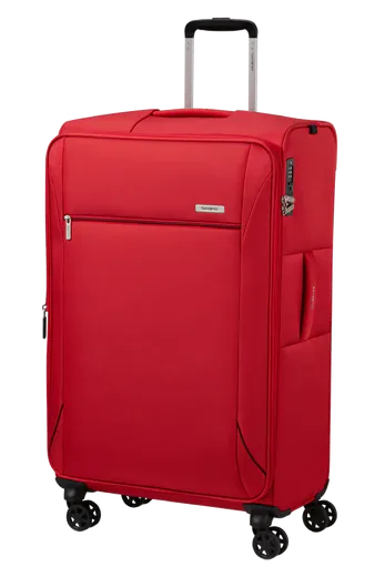 Mala de Viagem Grande 78cm Expansível 4 Rodas Vermelho