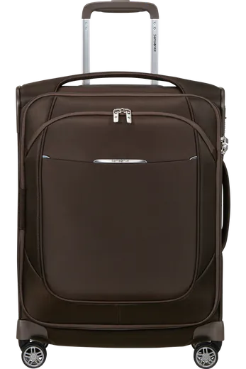 Mala de Cabine 55cm Expansível 4 Rodas Castanho Café