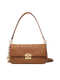 Liu Jo | Mala de Ombro Média Logo Castanha | Misscath