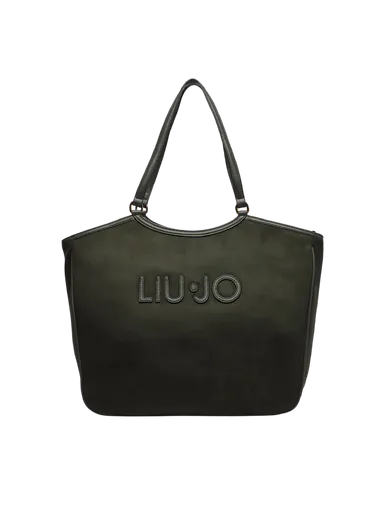 Mala Tote Grande Logo Verde
