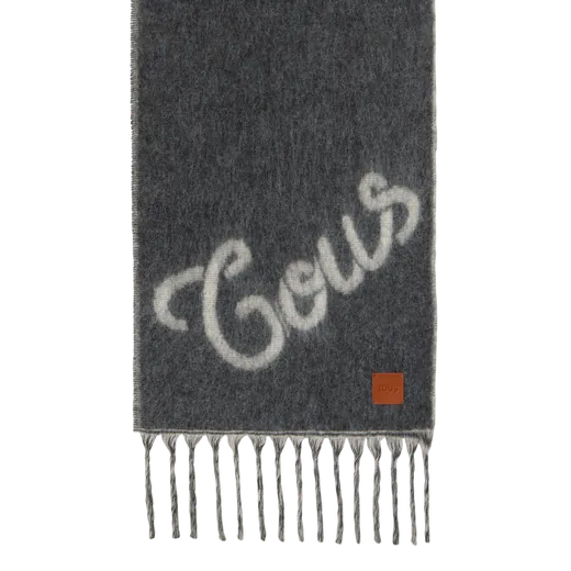 Cachecol Monogram Cinzento