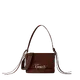 Mala de Tiracolo Média Audree Monogram Soft Castanha Mala de Tiracolo Média Audree Monogram Soft Castanha