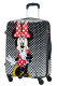 Mala de Viagem Média 65cm c/4 Rodas Minnie Mouse Polka Dots