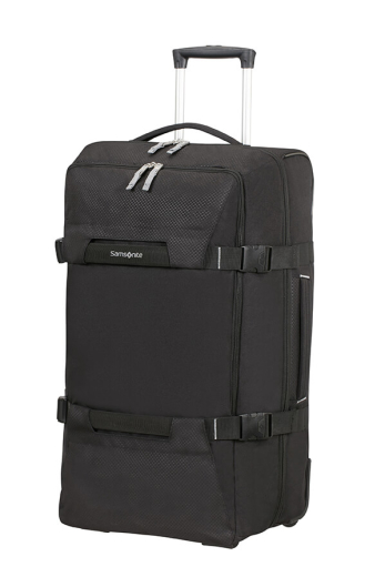 Saco de Viagem 68cm c/ 2 Rodas Preto