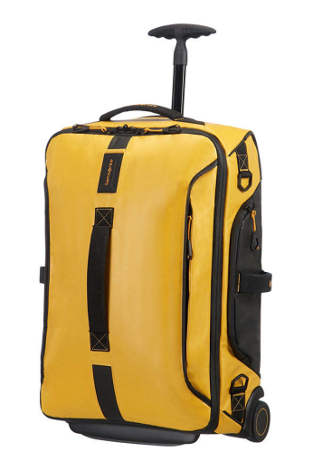 Saco de Viagem de Cabine 55cm c/ 2 Rodas Amarelo - MISSCATH