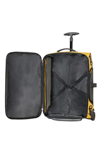 Saco de Viagem de Cabine 55cm c/ 2 Rodas Amarelo