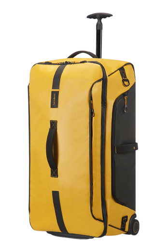 Saco de Viagem 79cm c/ 2 Rodas Amarelo