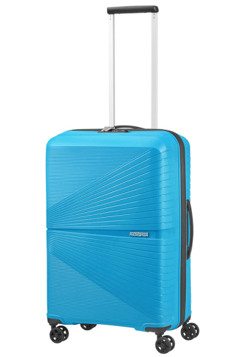 Mala de Viagem Superleve AirConic Média 67cm c/ 4 Rodas Azul