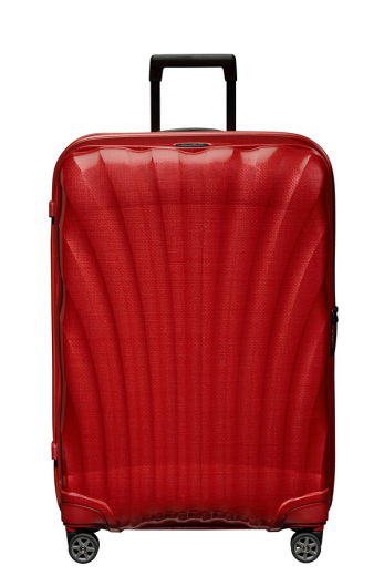 Mala de Viagem Grande C-Lite 75cm 4 Rodas Vermelho Chili