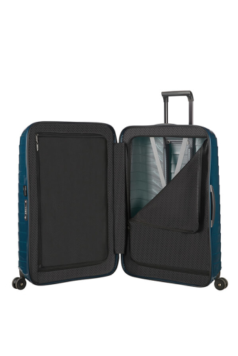 Mala de Viagem Grande Proxis 75cm 4 Rodas Azul Petróleo