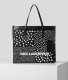 Mala Shopper Skuare Dots Preta - Karl Lagerfeld | Mala Shopper Skuare Dots Preta | Misscath
