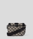 Mala Tiracolo Saddle Monogram Multicor - Karl Lagerfeld | Mala Tiracolo Saddle Monogram Multicor | Misscath