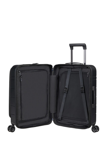 Mala de Cabine 55cm Expansível 4 Rodas c/ Acesso Frontal Neopod Preta