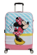 Mala de Viagem Média 67cm 4 Rodas Wavebreaker Disney Beijo da Minnie Rosa - MISSCATH