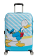 Mala de Viagem Média 67cm 4 Rodas Wavebreaker Disney Beijo do Donald Azul - MISSCATH