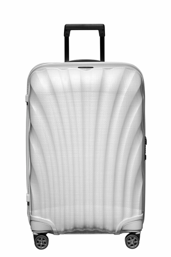 Mala de Viagem Média C-Lite 69cm 4 Rodas Branca - Samsonite | Mala de Viagem Média C-Lite 69cm 4 Rodas Branca | Misscath