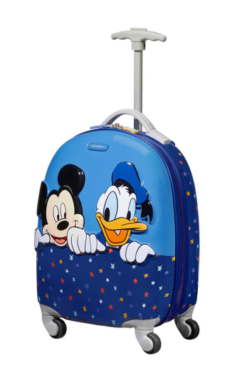 Mala de Cabine Infantil 46cm 4 Rodas Disney Estrelas