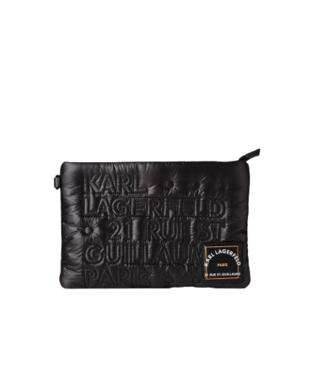 Mala Clutch Rue St-Guillaume Preta - Karl Lagerfeld | Mala Clutch Rue St-Guillaume Preta | Misscath