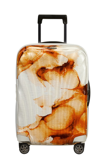 Mala de Cabine C-Lite 55cm 4 Rodas Expansível Laranja Brilhante - Samsonite | Mala de Cabine C-Lite 55cm 4 Rodas Expansível Laranja Brilhante | Misscath