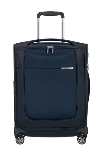 Mala de Cabine 55cm Expansível 4 Rodas D'Lite Azul Meia-Noite - Mala de Cabine 55cm Expansível 4 Rodas Azul Meia-Noite - D'Lite | Samsonite