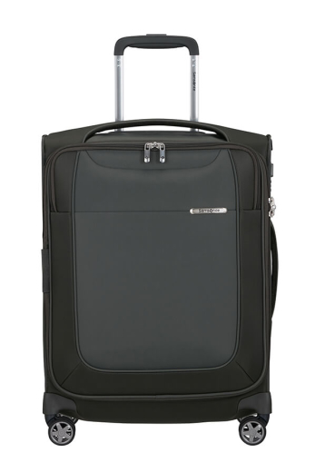 Mala de Cabine 55cm Expansível 4 Rodas D'Lite Cinza Esverdeado - Mala de Cabine 55cm Expansível 4 Rodas Cinza Esverdeado - D'Lite | Samsonite