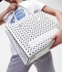 Mala Shopper Skuare Perforated Branca - Karl Lagerfeld | Mala Shopper Skuare Perforated Branca | Misscath