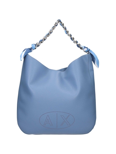 Mala Ombro Jasmine Azul - Armani Exchange | Mala Ombro Jasmine Azul | MissCath