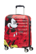 Mala de Cabine 55cm 4 Rodas Wavebreaker Disney Mickey Comics Red