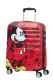 Mala de Cabine 55cm 4 Rodas Wavebreaker Disney Mickey Comics Red - MISSCATH