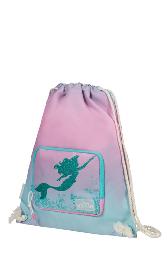 Mochila c/ Cordão Modern Glow Disney Pequena Sereia - MISSCATH