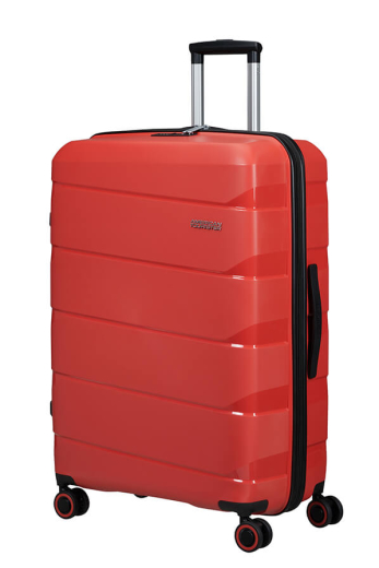 Mala de Viagem Grande 75cm 4 Rodas Air Move Vermelho Coral