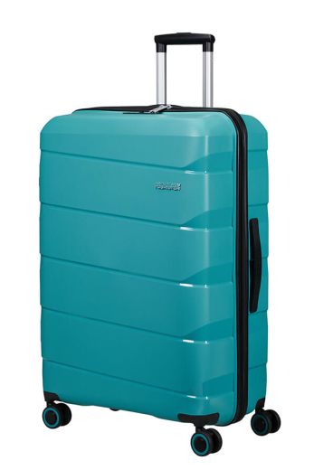 Mala de Viagem Grande 75cm 4 Rodas Air Move Azul Petróleo